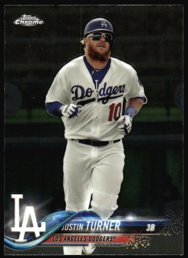 Justin Turner 2018 topps Topps Chrome