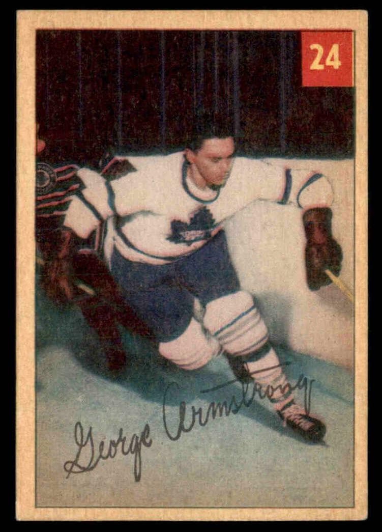 George Armstrong 1954 unknown Parkhurst