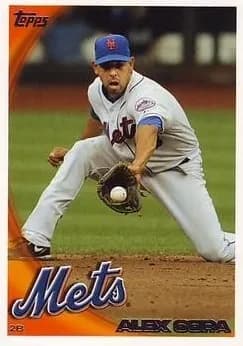 Alex Cora 2010 topps