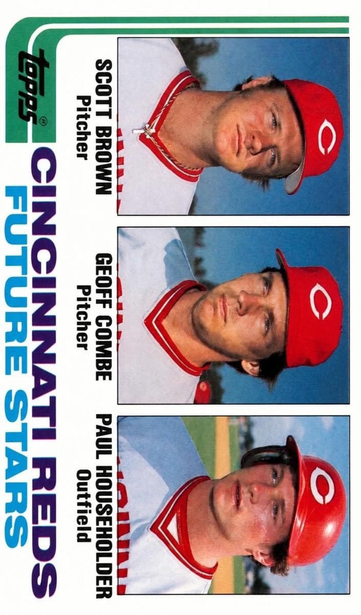 Reds Future Stars trading card