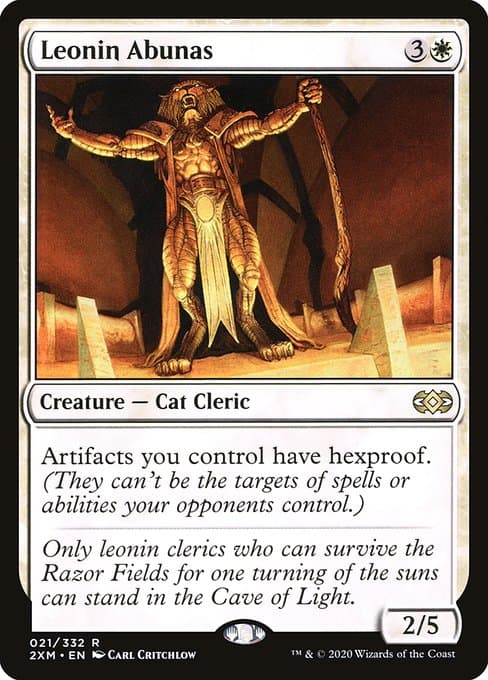 Leonin Abunas 2003 Magic: The Gathering Mirrodin