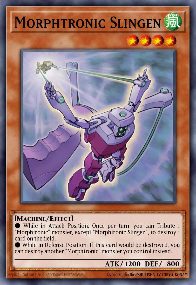 Morphtronic Slingen 2009 Yu-Gi-Oh! Crimson Crisis