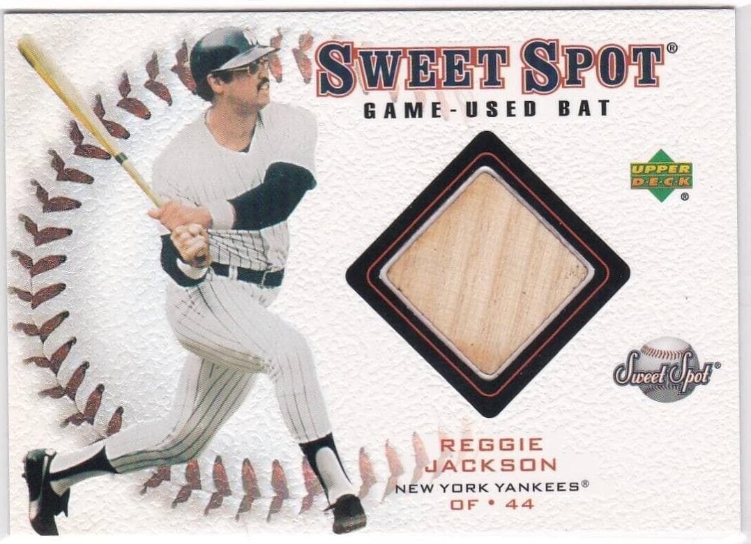 Reggie Jackson 2001 upper-deck Upper Deck Sweet Spot