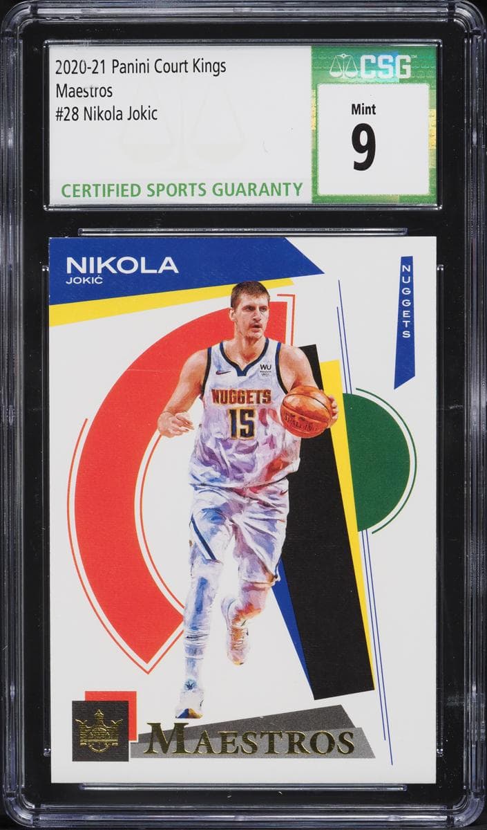 Nikola Jokic 2020 panini Panini Court Kings