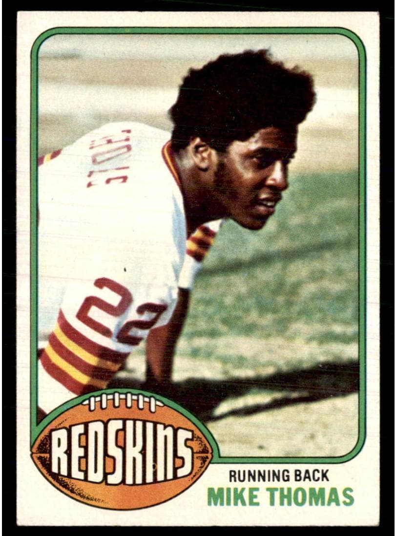 Mike Thomas 1976 topps Topps