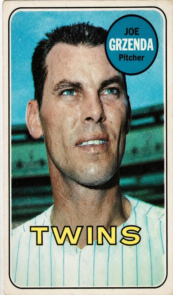 Joe Grzenda 1969 topps O-Pee-Chee