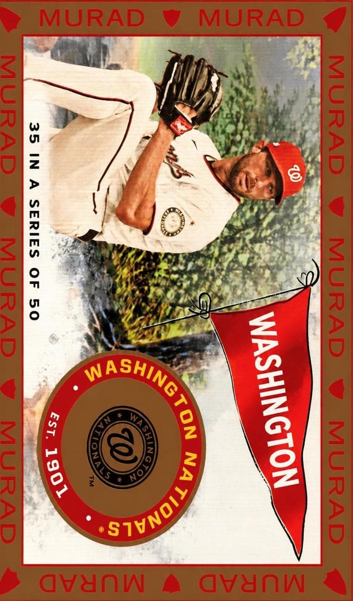 Max Scherzer 2021 topps Topps Allen & Ginter