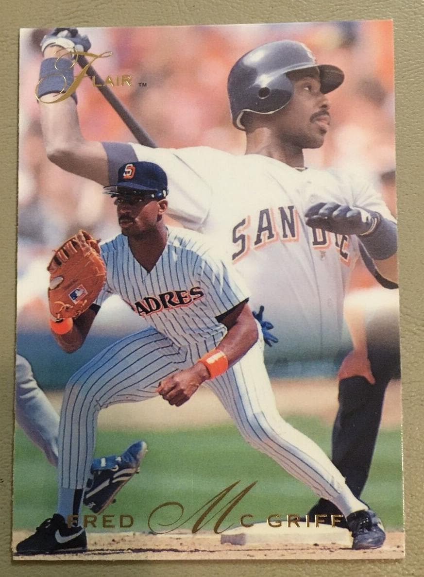Fred McGriff 1993 unknown Flair
