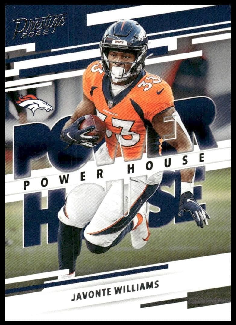 Javonte Williams 2022 panini