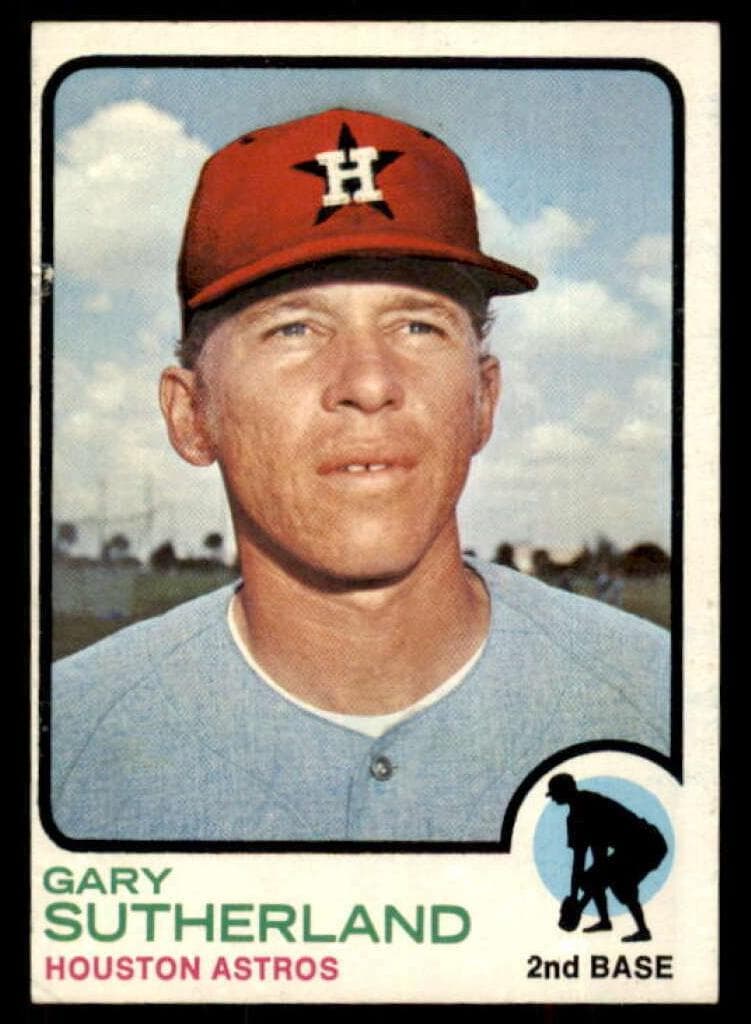Gary Sutherland 1973 topps Topps