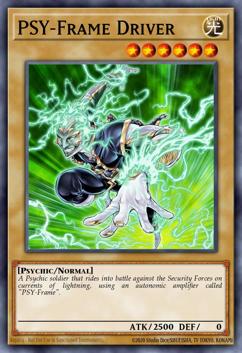 PSY-Frame Driver 2021 Yu-Gi-Oh! Maximum Gold: El Dorado