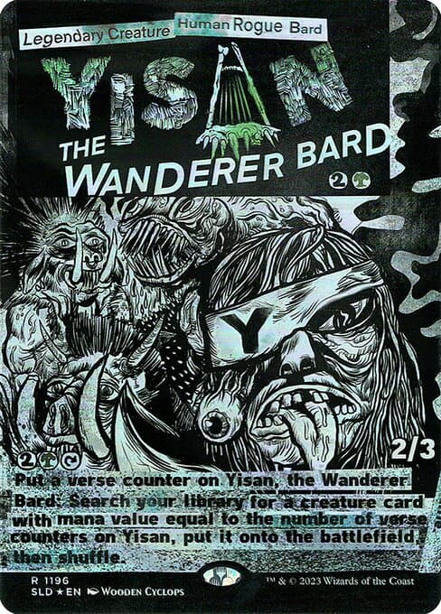 Yisan, the Wanderer Bard 2019 Magic: The Gathering Secret Lair Drop
