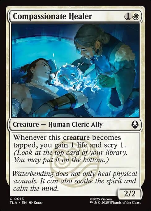 Compassionate Healer 2025 Magic: The Gathering Avatar: The Last Airbender