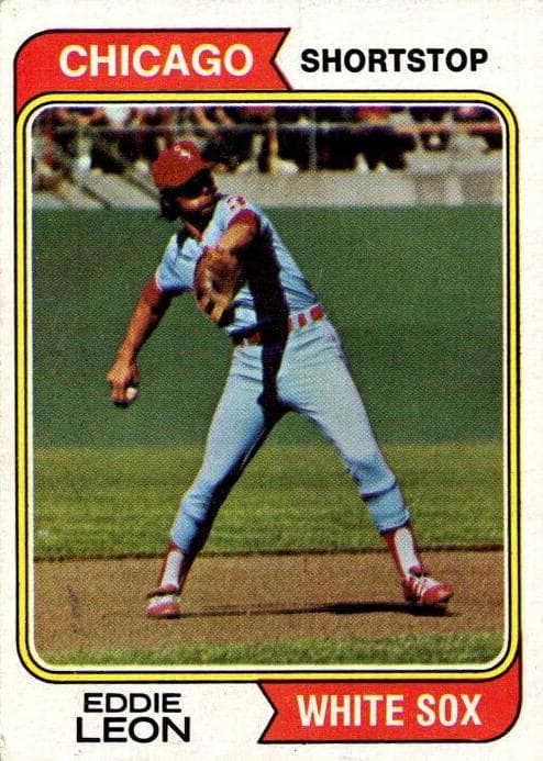 Eddie Leon 1974 topps Topps