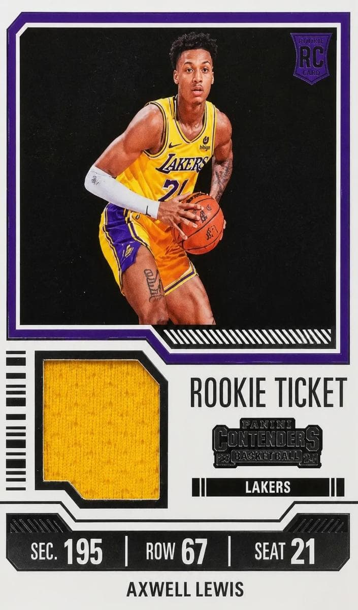 Maxwell Lewis 2023 panini Panini Contenders