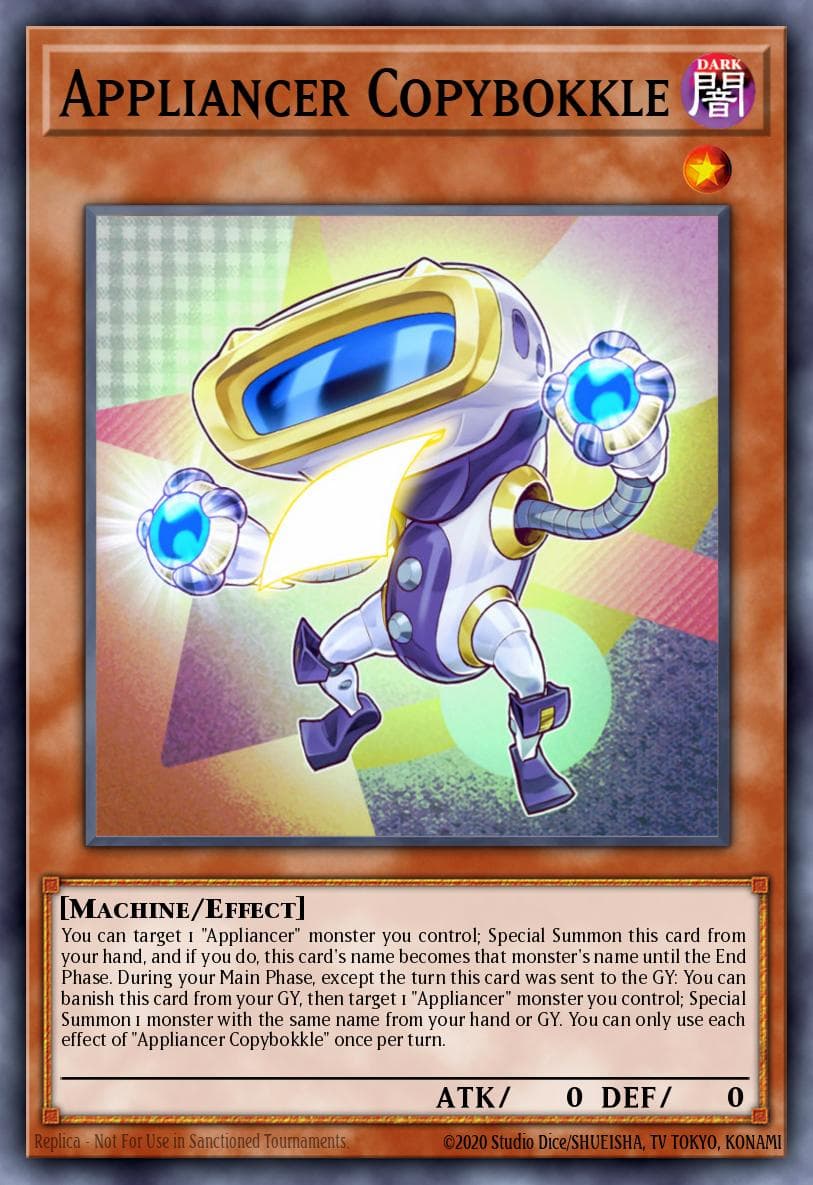 Appliancer Copybokkle 2020 Yu-Gi-Oh!