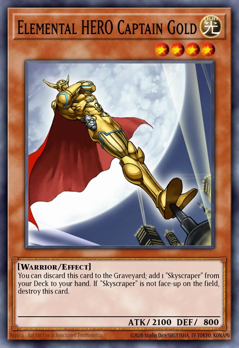 Elemental HERO Captain Gold 2009 Yu-Gi-Oh!