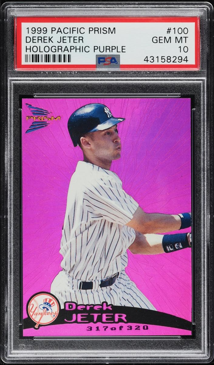 Derek Jeter 1999 unknown Pacific Prism