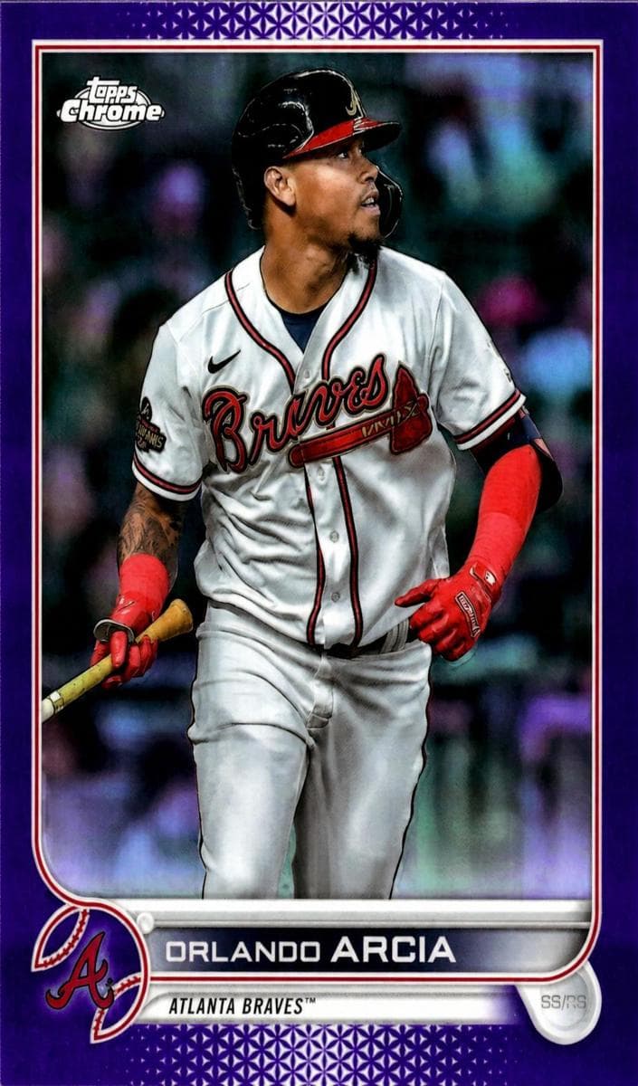 Orlando Arcia 2022 topps Topps Chrome Update