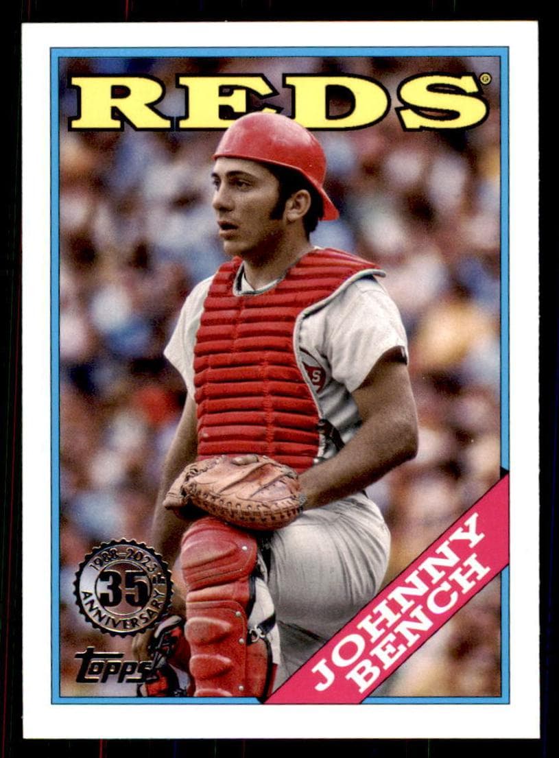 Johnny Bench 2023 topps Topps Update