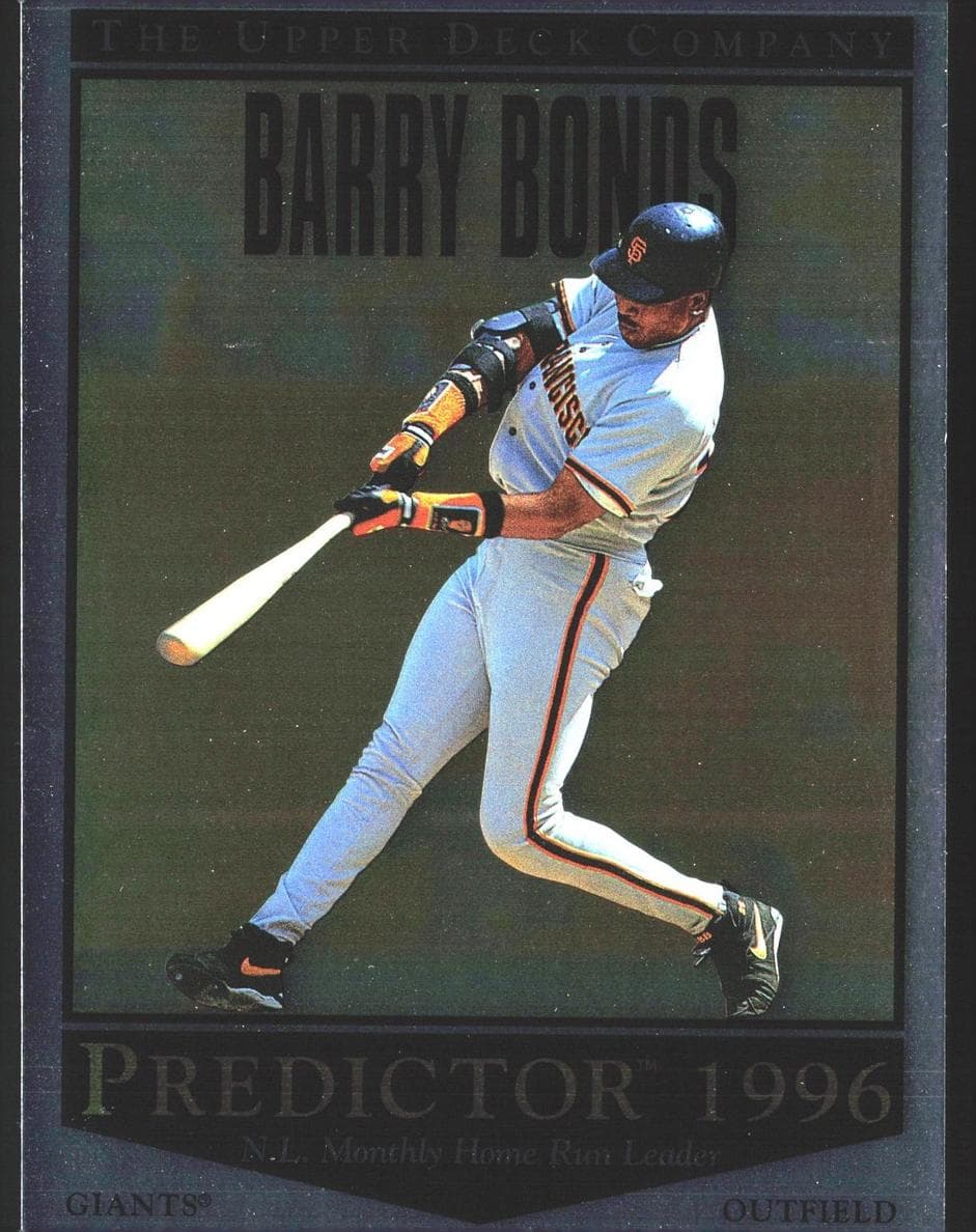 Barry Bonds 1996 upper-deck Upper Deck