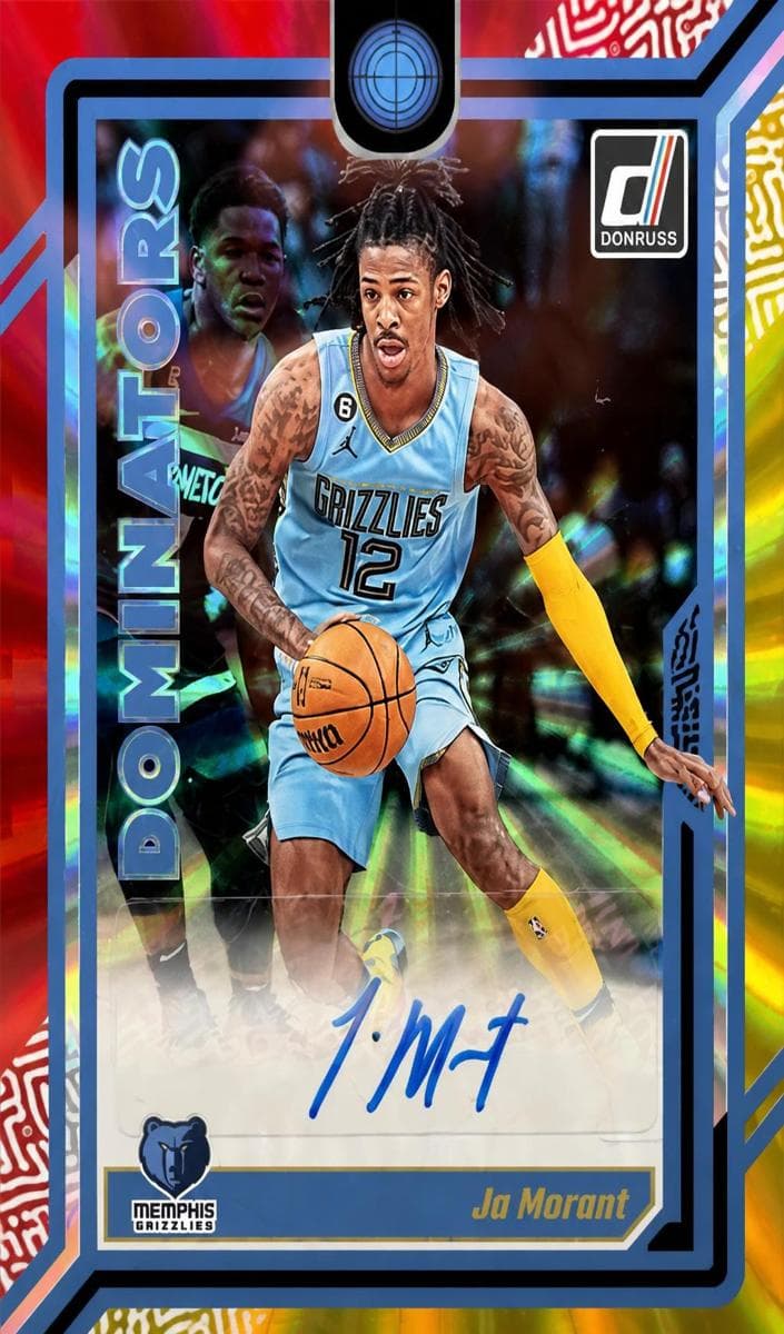 Ja Morant 2023 panini Donruss