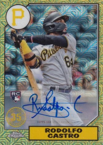 Rodolfo Castro 2022 topps Topps Chrome
