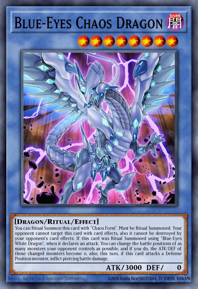 Blue-Eyes Chaos Dragon #SDWD-EN010