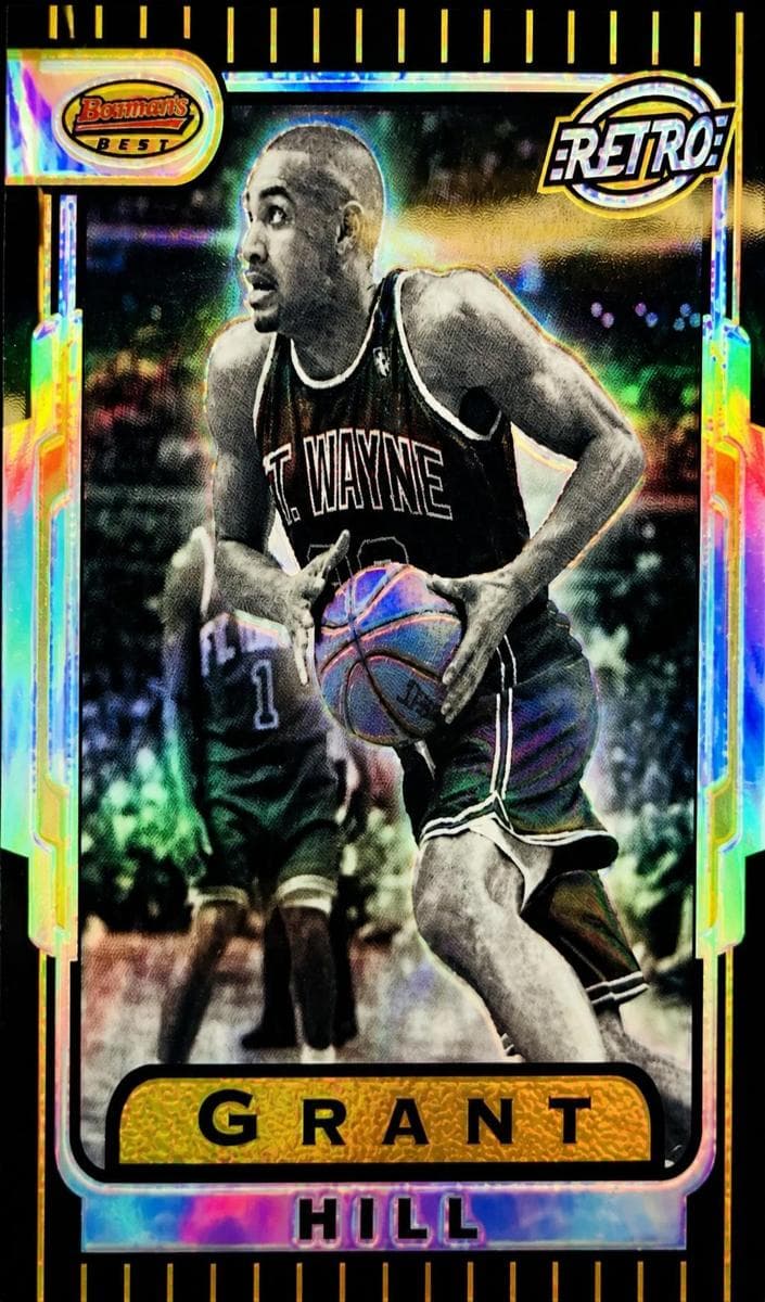 Grant Hill 1996 unknown Bowman's Best