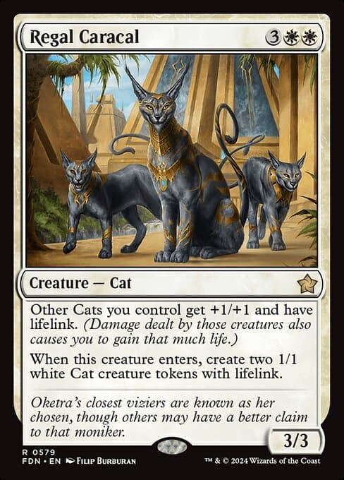 Regal Caracal 2017 Magic: The Gathering Amonkhet
