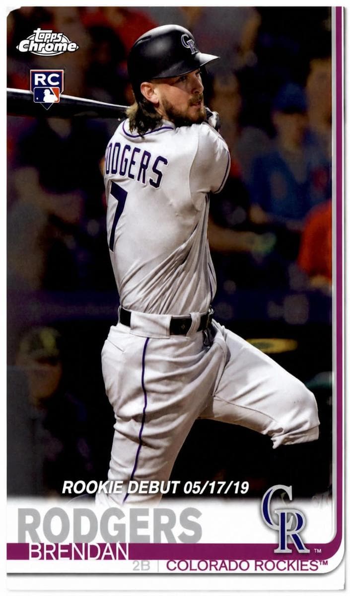 Brendan Rodgers 2019 topps