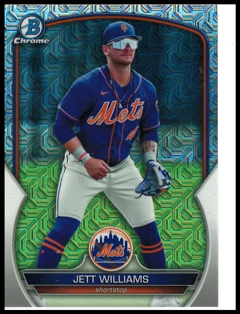 Jett Williams 2023 bowman Bowman Chrome