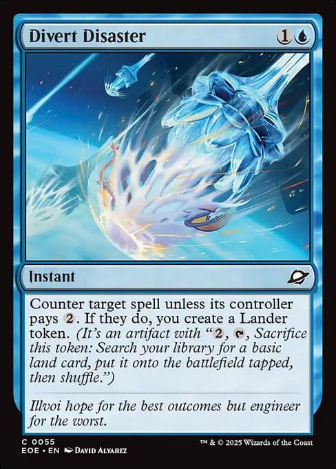 Divert Disaster 2025 Magic: The Gathering Edge of Eternities