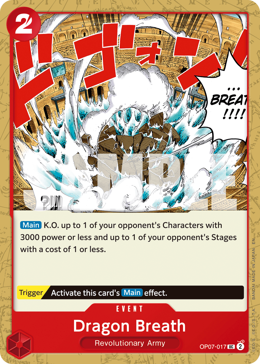 Dragon Breath 2025 One Piece Premium Booster 2 Foil PRB-02