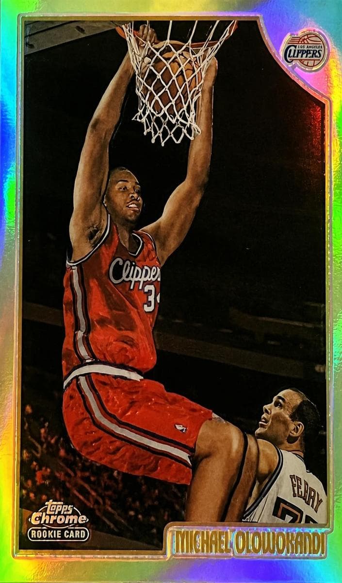 Michael Olowokandi 1998 topps Topps Chrome