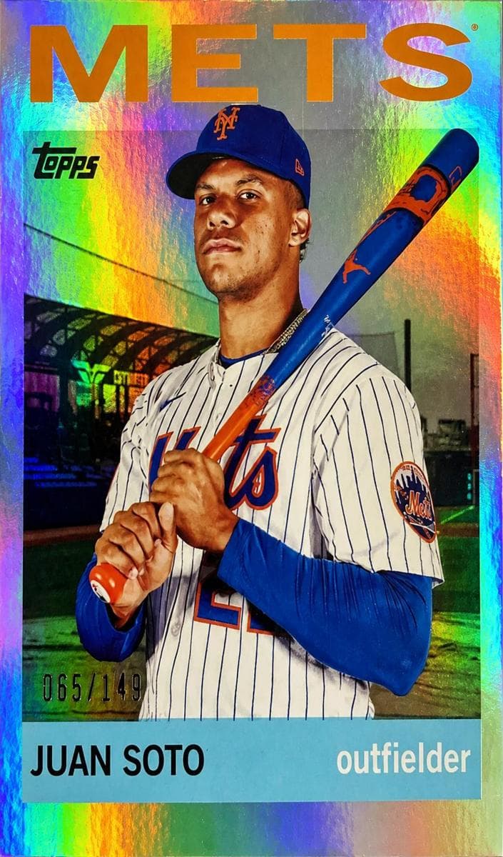 Juan Soto 2025 topps Topps Archives