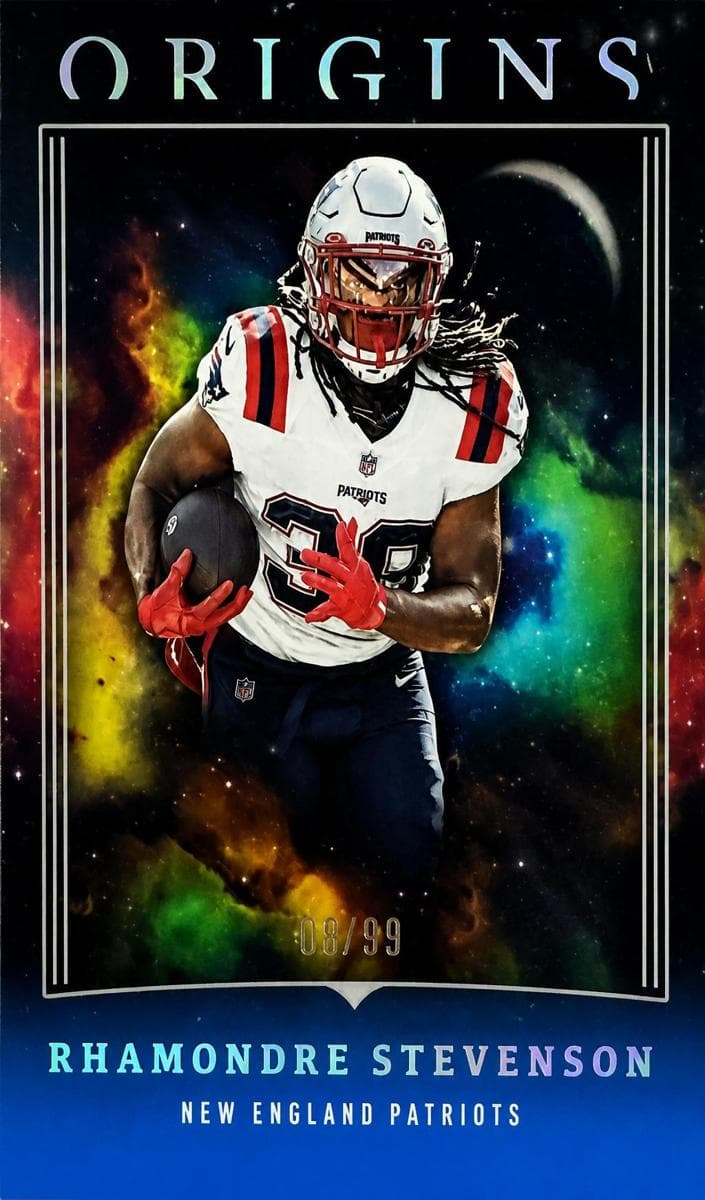 Rhamondre Stevenson 2023 panini Panini Origins