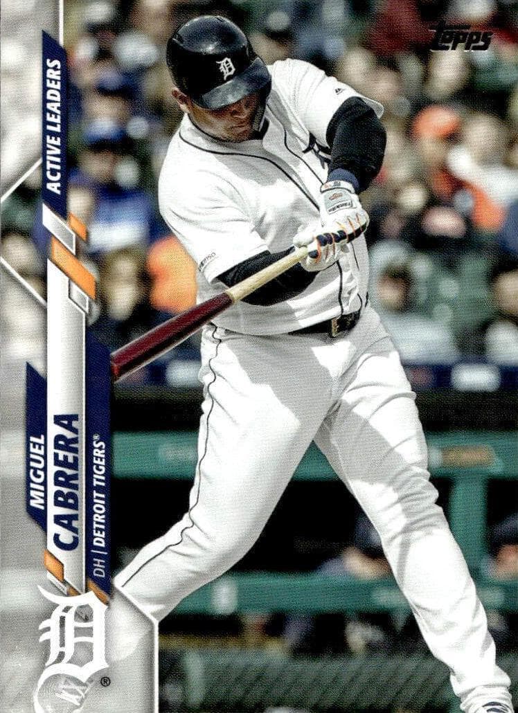 Miguel Cabrera 2020 topps Topps Update