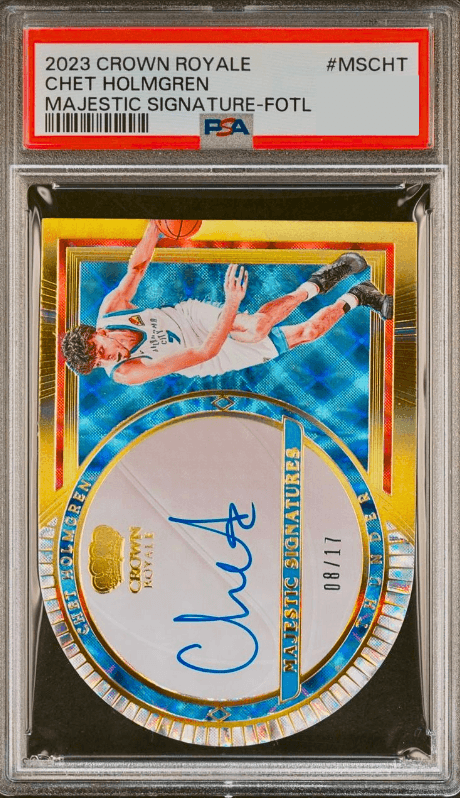Chet Holmgren 2023 panini Panini Crown Royale