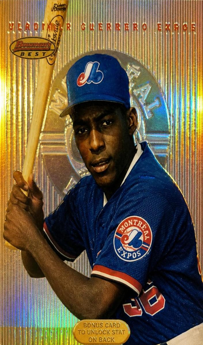 Vladimir Guerrero 1995 bowman