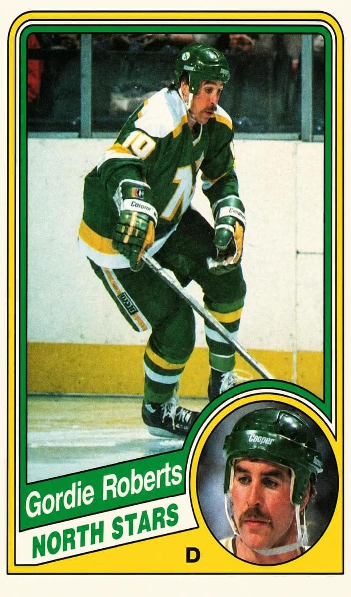 Gordie Roberts 1984 topps