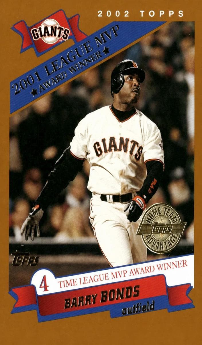 Barry Bonds 2002 topps Topps