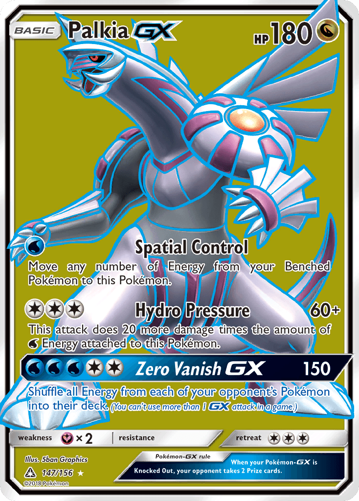 Palkia GX 2018 Pokemon
