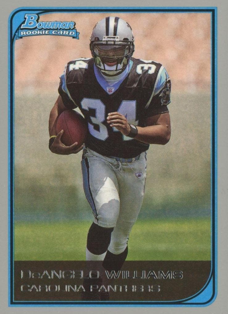 DeAngelo Williams 2006 bowman