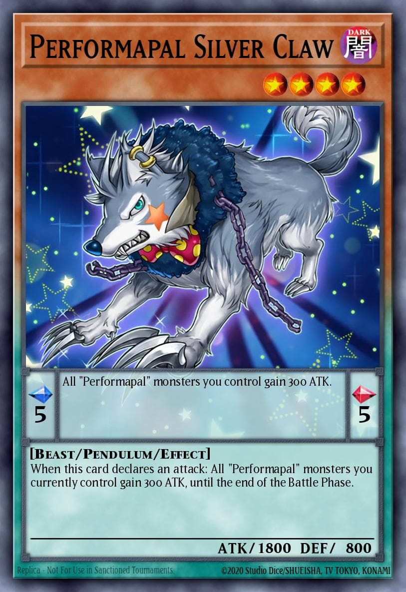 Performapal Silver Claw #SDMP-EN010