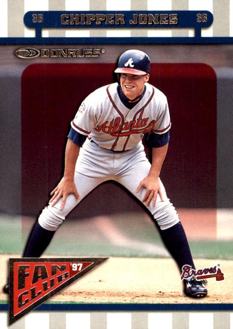Chipper Jones 1998 panini Donruss Collections
