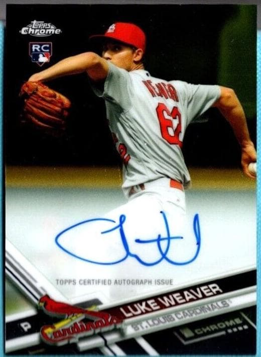 Luke Weaver 2017 topps