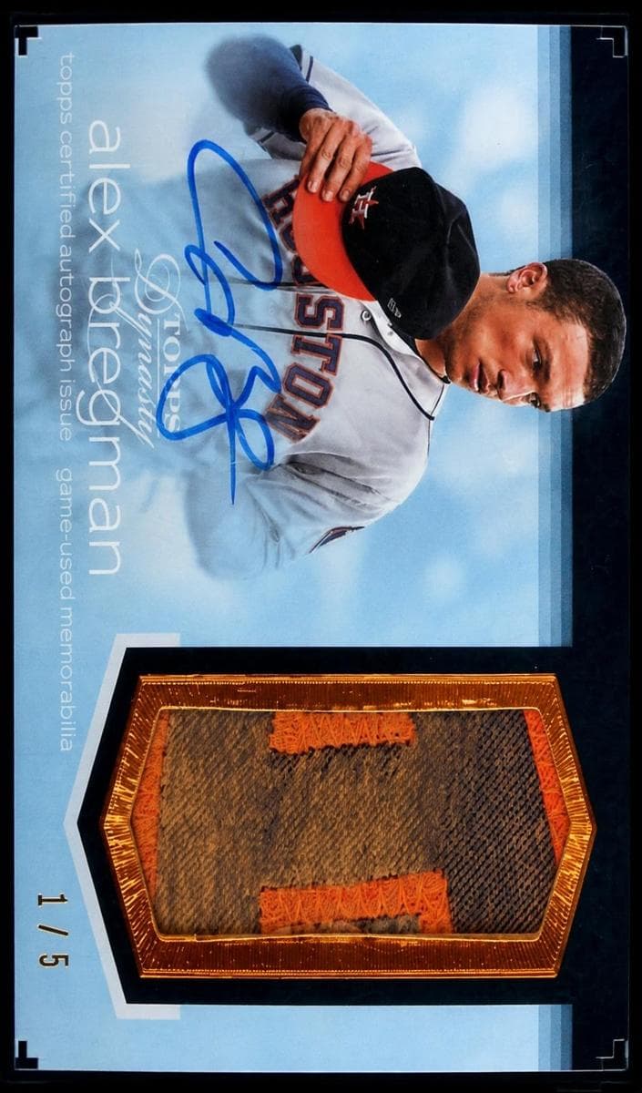 Alex Bregman 2018 topps Topps Dynasty