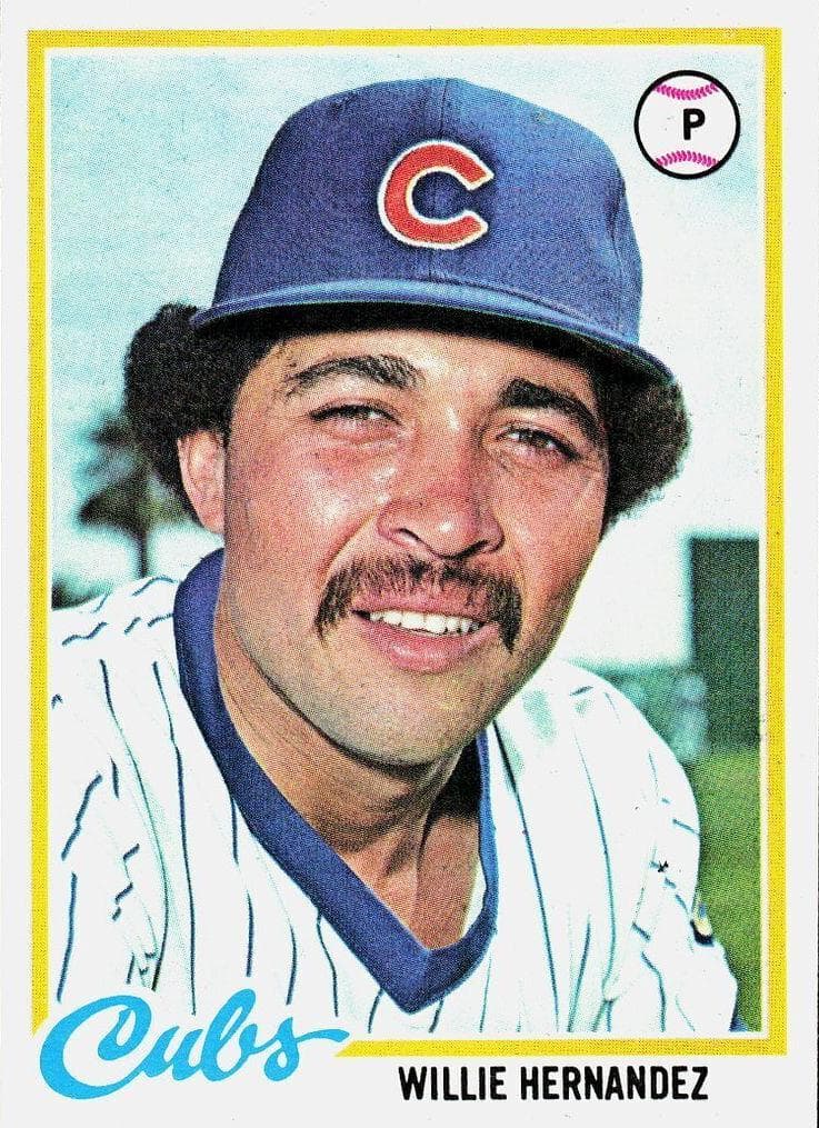Willie Hernandez 1978 topps Topps