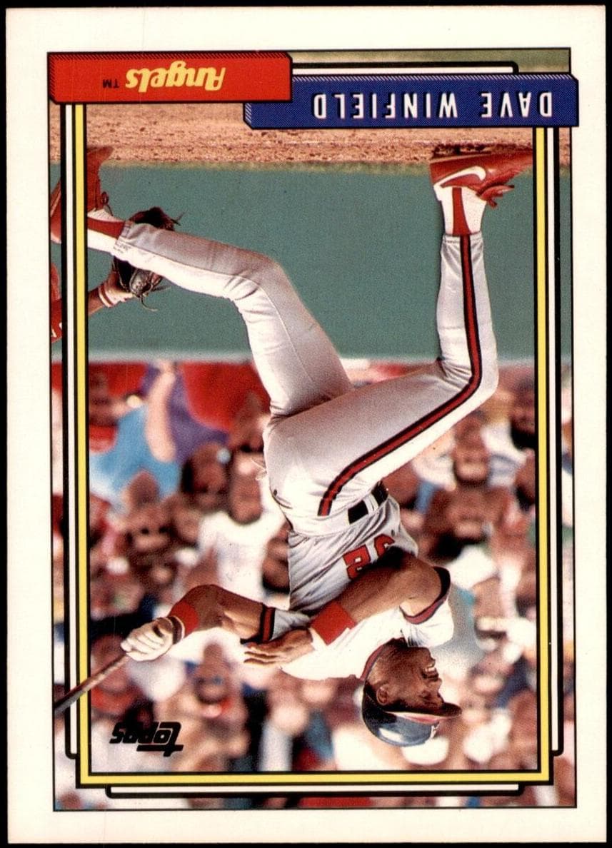 Dave Winfield 1992 topps Topps